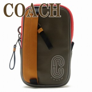 コーチ COACH ポーチ メンズ 小物入れ カラビナ ベルトループ Cロゴ ラウンドファスナー レザー 5803QBRLZ 【ネコポス】 ブランド 人気