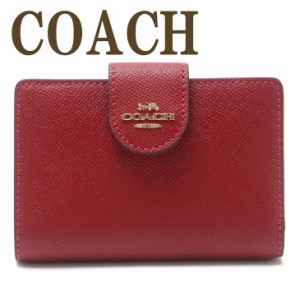 コーチ COACH 財布 二つ折り財布 レディース レザー ロゴ 6390IMF8Q ブランド 人気