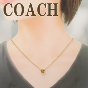 コーチ COACH ネックレス チェーン ペンダント ラインストーン 花 ワイルドフラワーC4263GLD 【ネコポス】 ブランド 人気