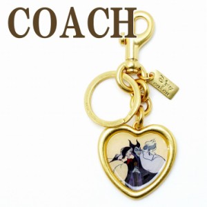 コーチ COACH キーホルダー レディース キーリング ディズニー コラボ ヴィランズ ハート CC316IML38 【ネコポス】 ブランド 人気