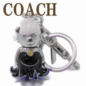 コーチ COACH キーホルダー レディース キーリング ベアー ベア クマ ディズニー コラボ ヴィランズ アースラ リトルマーメイド CC346SVE