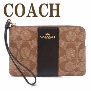 コーチ COACH ポーチ ハンドポーチ リストレット クラッチ 財布 ハンドバッグ レディース シグネチャー 58035IMCBI 【ネコポス】 ブラン