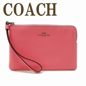 コーチ COACH ポーチ ハンドポーチ リストレット クラッチ 財布 ハンドバッグ ピンク 58032QBQRI 【ネコポス】 ブランド 人気