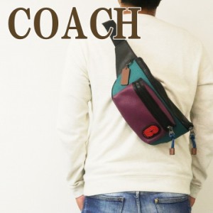 コーチ COACH バッグ メンズ ショルダーバッグ 斜めがけ ウエストバッグ ボディーバッグ ベルトバッグ レザー 89907QBQ9L ブランド 人気