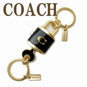 コーチ COACH キーホルダー レディース キーリング 鍵 錠前 バッグチャーム レザー ブラック 黒 C1679IMBLK 【ネコポス】 ブランド 人気