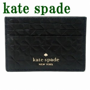 ケイトスペード KateSpade カードケース IDケース パスケース 定期入れ ブラック 黒 WLRU6154-001 【ネコポス】 ブランド 人気