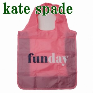 ケイトスペード kate spade バッグ レディース エコバッグ 折りたたみ ショルダーバッグ トートバッグ ショッピングバッグ ピンク KS-225