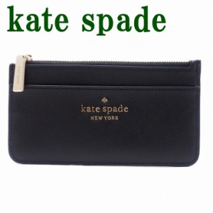 ケイトスペード KateSpade 財布 レディース カードケース コインケース IDケース パスケース 定期入れ ブラック 黒 WLR00362-001 【ネコ