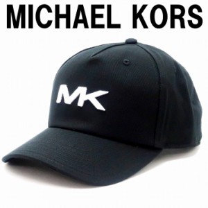 マイケルコース MICHAEL KORS 帽子 メンズ ベースボールキャップ ハット つば付 スポーツ ブラック 黒 ロゴ 男女兼用 レディース ユニセ