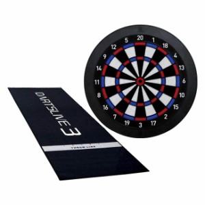 【セット商品】【送料無料】DARTSLIVE Home(ダーツライブホーム) & DARTSLIVE3 防炎ラベル付スローマット　