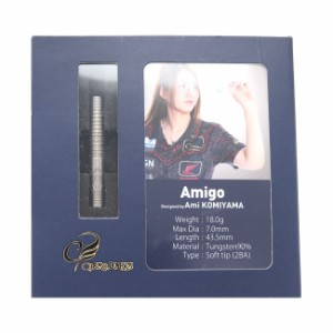 新着【中古 Used ダーツ】 COSMO DARTS Amigo 2BA 小宮山亜美選手モデル【箱あり】 【RANK 2】