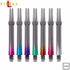 ダーツ シャフトL-SHaft ロック グラデーション <クリアブラック>【エルシャフト Lシャフト