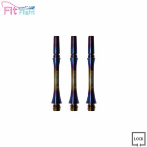 【取寄商品】【送料無料】Fit Shaft TiTANIUM スリム ロックタイプ 焼き色 ＜3＞【フィットシャフト チタニウム