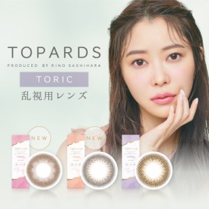 カラコン 乱視用 トパーズ ワンデー トーリック 1箱10枚 1日使い捨て TORIC 度あり 度なし UVカット ナチュラル 1day カラーコンタクト 