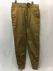 【古着】【DICKIES】　ディッキーズ　ジョガーパンツ　チノパン　ワークパンツ　サイズ28　サンドカラー　ウエスト紐ベルトループあり　 