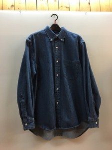 【古着】URBAN RESEARCH　アーバンリサーチ　DENIMルーズボタンダウンシャツ　インディゴ　メンズ　トップス　Mサイズ　UR36-13B001　コ 