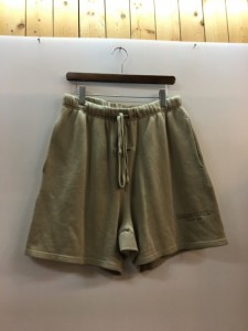 【古着】FEAR OF GOD ESSENTIALS　ハーフパンツ　ショートパンツ　ベージュ　ブラウン　メンズ　ボトムス　Mサイズ　コットン　ポリエス 