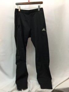 【古着】【ADIDAS】　アディダス　ジャージパンツ　サイズL　ブラック　ジョガーパンツ　メンズ　古着　スポーツ／ボトムス【中古】[☆3]