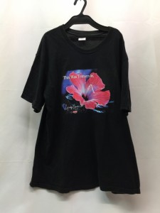 【古着】【SUPREME×YOHJI YAMAMOTO】　シュプリーム×ヨウジヤマモト　「THIS IS TOMORROW」Tシャツ　サイズL　ブラック　色褪せ　フォ 