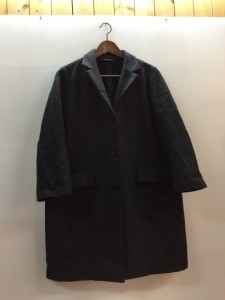 【古着】TraditionalWeatherwear トラディショナル ウェザーウェア　ウールコート　グレー　3B　レディース　アウター　34　サイズ／アウ