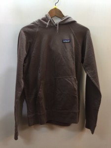 【古着】【PATAGONIA】パタゴニア　ラグランプルオーバーパーカー　サイズS　グレー　レディース　古着　アウトドア／トップス【中古】[ 