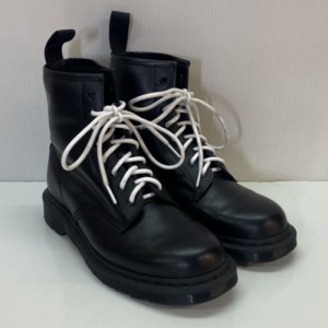 【古着】Dr.Martens ドクターマーチン 1460 MONO 8ホール ブーツ 14353 レザー サイズUS9 27ＣＭ メンズ ブラック／メンズ・ブーツ【中古