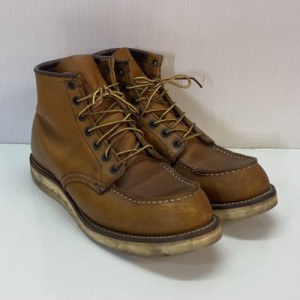 【古着】RED WING レッドウィング 6" CLASSIC MOC 6インチ クラシックモック 875 ブーツ Oro Legacy オロ レガシー 27.5CM メンズ レザー