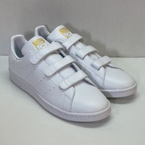 【古着】adidas アディダス STAN SMITH スタンスミス FX5508 スニーカー 面ファスナーストラップ 28CM メンズ ホワイト／メンズ・スニー 