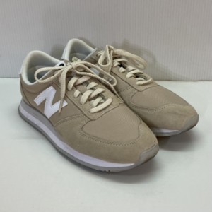 【古着】NEW BALANCE?ニューバランス UL420MAM スニーカー スエード 24CM レディース メンズ ベージュ／メンズ・スニーカー【中古】[☆2