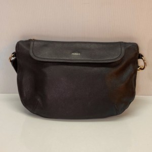 【古着】FURLA F6065 ショルダーバッグ レザー ブラウン／バッグ【中古】[☆2][12255-2023091712504]