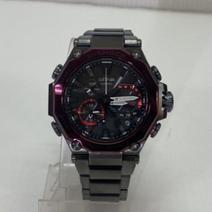 【古着】CASIO カシオ G-SHOCK ジーショック MTG-B2000BD-1A4JF 腕時計 アナログ ソーラー モバイルリンク機能 メンズ ブラック ボルドー