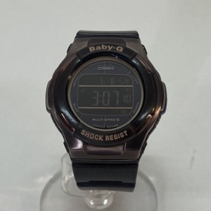 【古着】CASIO カシオ BABY-G ベビージー BGD-1310-5JF 腕時計 レディース アナログ 電波ソーラー ブラウン／時計【中古】[☆3][12255-20
