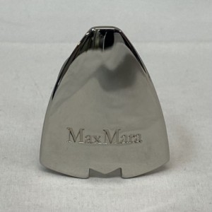 【古着】Max Mara マックスマーラ スカーフリング アクセサリー レディース メンズ シルバー イタリア製／アクセサリー【中古】[☆3][122
