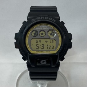 【古着】CASIO カシオ G-SHOCK ジーショック DW-6900MR 腕時計 デジタル メンズ レディース ブラック ゴールド／時計【中古】[☆3][12255
