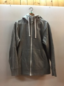 【古着】THE NORTH FACE　ノースフェイス　リアビューフルジップフーディー NT11930　グレー　メンズ　トップス　Mサイズ　コットン　ポ 