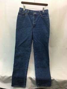 【古着】RALPH LAUREN ラルフローレン　LAUREN JEANS CO　パンツ　ボトムス　デニム　コットン　ネイビー／ボトムス【中古】[☆3][12251-