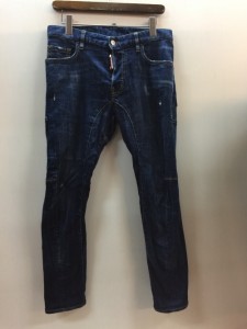 【古着】DSQUARED2 ディースクエアード　S74LB0760-S30342 Dark Deep Blue-Wash Tidy Biker Jeans　ジーンズ　メンズ　ボトムス　44　サ 