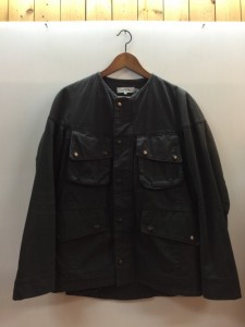 【古着】nonnative ノンネイティブ　NN-J2005 TROOPER JACKET　ブラック チャコールグレー ORGANIC COTTON ARMY CLOTH　メンズ　アウター