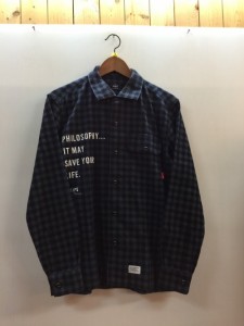 WTAPS チェックシャツ①