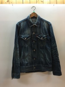 【古着】Levi's リーバイス　70595-03　Gジャン　デニムジャケット　インディゴ　コットン　メンズ　アウター　Mサイズ　中国製／アウタ 