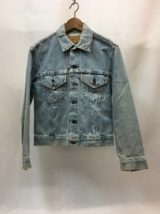 【古着】LEVI'S　70505-0217　デニムジャケット　インディゴブルー　メンズ　36サイズ／アウター【中古】[☆3][12251-2023021612602]