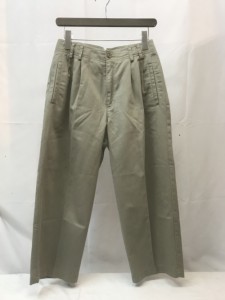 【古着】LIZ claiborne リズクレイボーン コットンパンツ　グレー　ボトムス　センタープレス　レディース８S／ボトムス【中古】[☆2][12