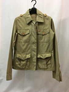 【古着】Abercrombie&Fitch　アウター　レディース　Sサイズ　ベージュ／アウター【中古】[☆3][12252-2022082512609]