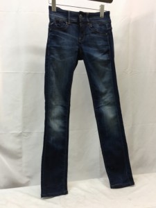 【古着】G-Star RAW　デニム　インディゴブルー　レディース　24サイズ／ボトムス【中古】[☆3][12252-2022091312602]