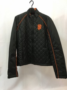 【古着】G−III SPORTS　GENUINE MERCHANDISE　ジャケット　ブラック×オレンジ　レディース　Lサイズ／アウター【中古】[☆3][12252-202