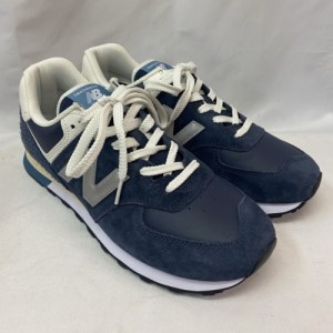 【古着】New Balance ニューバランス ML574TE スニーカー 28CM メンズ ネイビー／メンズ・スニーカー【中古】[☆3][12254-2022110512503]