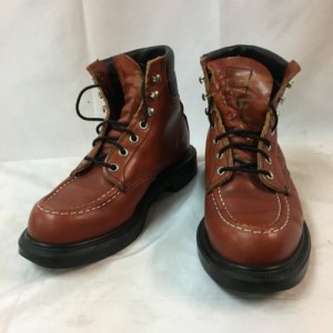 【古着】RED WING 8804　SUPERSOLE 6" MOC　スーパーソール 6インチモック ブラウン　メンズ　24.5cm／メンズ・ブーツ【中古】[☆3][1225