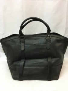 【古着】DIESEL ディーゼル　スタッズ　トートバッグ　メンズ　ブラック　保管袋付き／バッグ【中古】[☆2][12255-2022051012203]