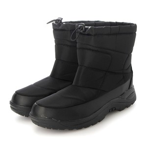 ショートブーツ ブーツ  厚底 中綿 防水 撥水 歩きやすい アウトドア 黒 シューズ 靴 メンズ ブラック SALE セール