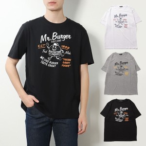 Tシャツ カットソー 半袖 イラスト プリント ロゴ クルーネック コットン ユニセックス メンズ トップス ホワイト 杢グレー ブラック SAL